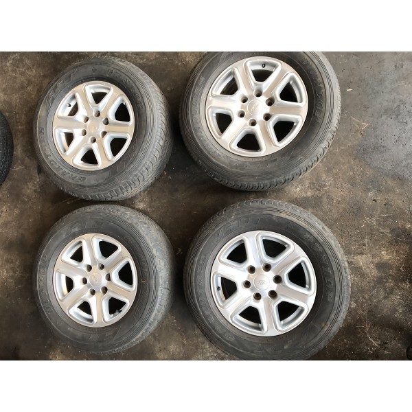 Jogo De Roda Com Pneu Da Ford Ranger 265/65/r17 Usado Origin