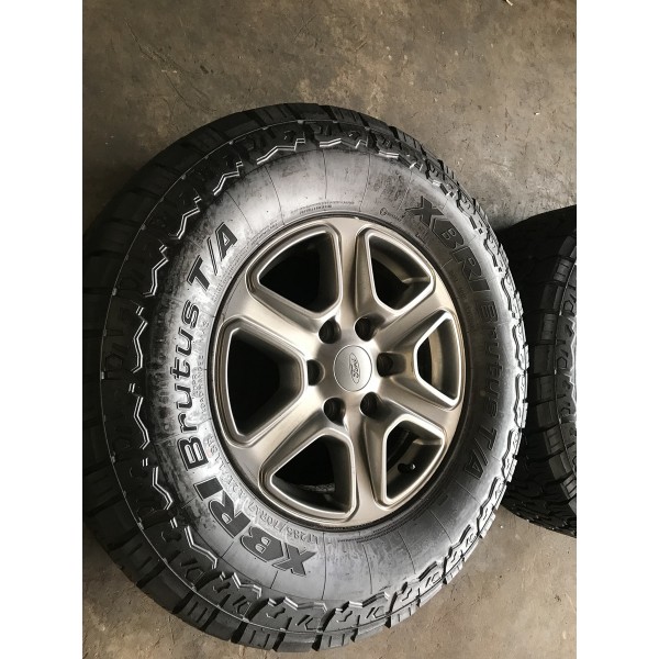 Jogo De Roda Com Pneu Da Ford Ranger Aro 17usado