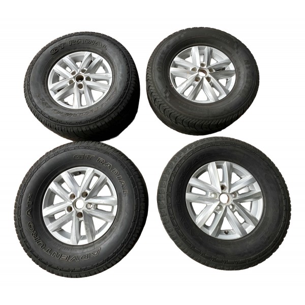 Jogo De Roda Da Amarok 2018/19 Com Pneu Original Volkswagen