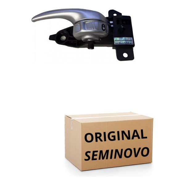 Maçaneta Interna Porta Traseiro Esquerdo Renegade Cinza Traseira