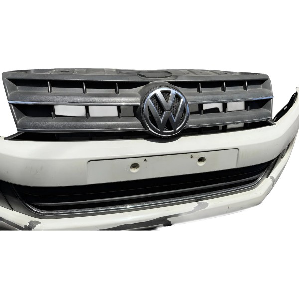 Para-choque Dianteiro Amarok 2016 Original C/ Detalhe Branco