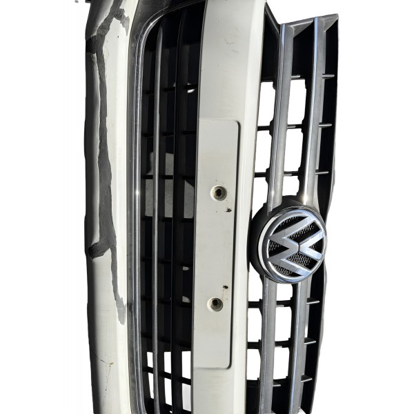 Para-choque Dianteiro Amarok 2016 Original C/ Detalhe Branco