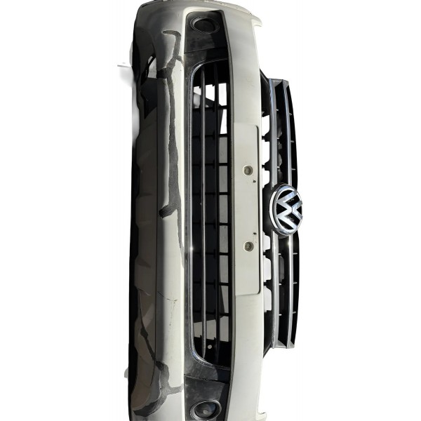 Para-choque Dianteiro Amarok 2016 Original C/ Detalhe Branco