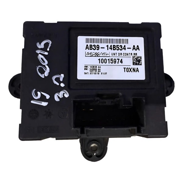 Módulo Vidro Porta Traseira Direita Ford Ranger Ab3914b534aa