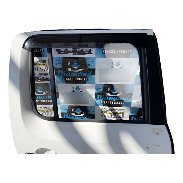 Porta Traseira Direita Amarok V6 2020 Original Traseira Direito Branco
