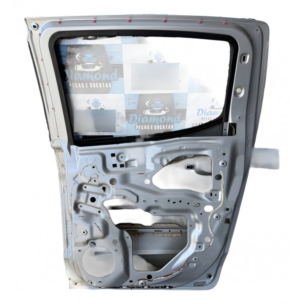 Porta Traseira Direita S10 2018 Original Traseira Direito Prateado