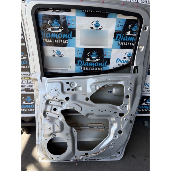 Porta Traseira Direita S10 2018 Original Traseira Direito Prateado