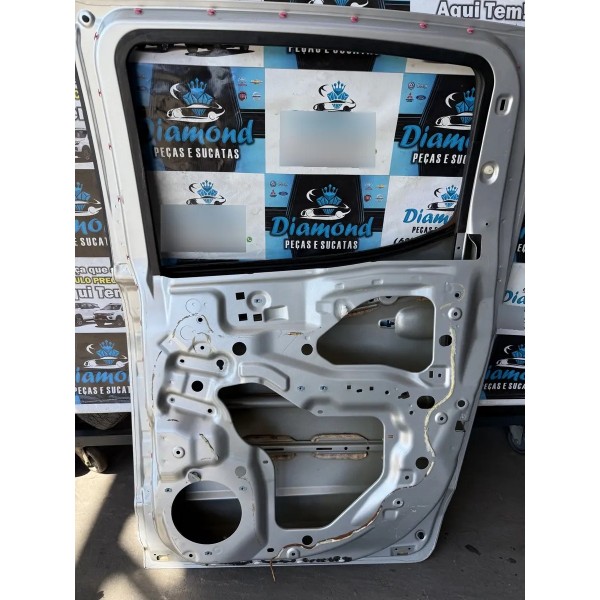Porta Traseira Direita S10 2018 Original Traseira Direito Prateado