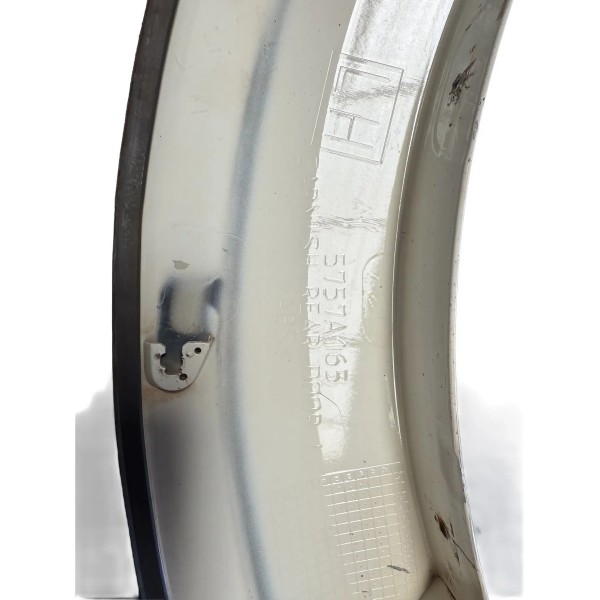 Moldura Aplique Porta Traseira Esq Pajero Dakar 2010/2016 Branco