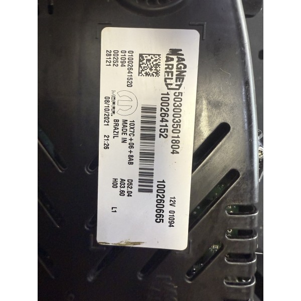 Painel De Instrumentos Jeep Renegade 2021 100260665