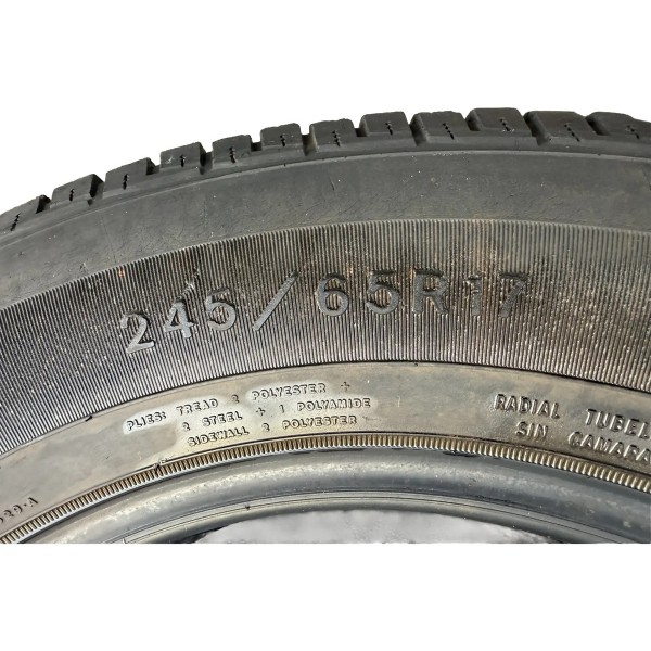 Pneu 245\65\17 Meia Vida Good Year-wrangler Suv