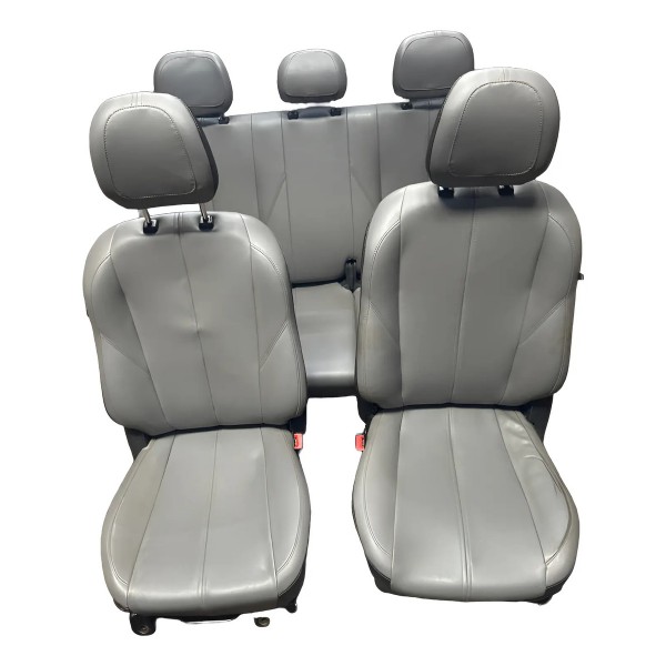 Jogo De Bancos  Chevrolet S10 3 Peças - Certificado Inmetro Cinza