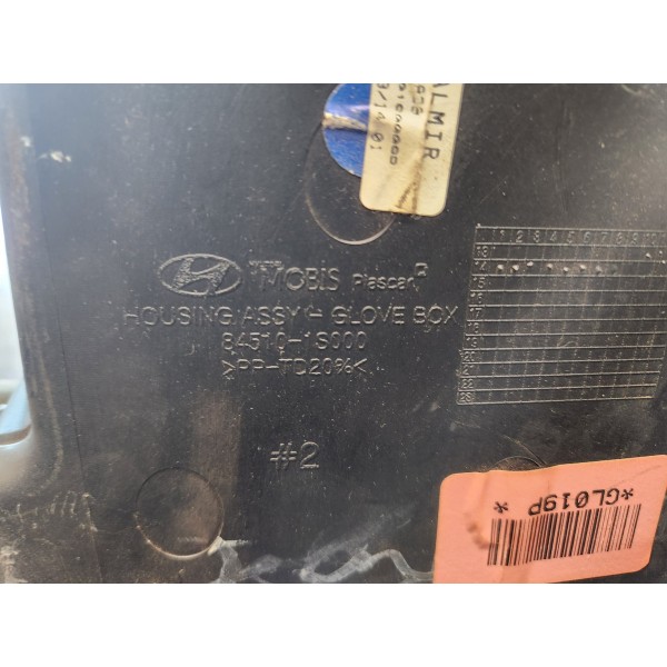 Tampa Porta Luva Hyundai Hb20 2015