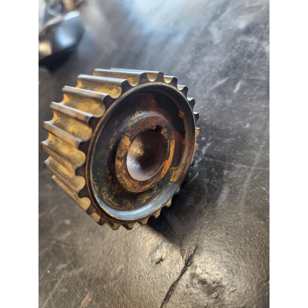 Engrenagem / Polia Da Bomba Alta Gm S10 2.8 2020