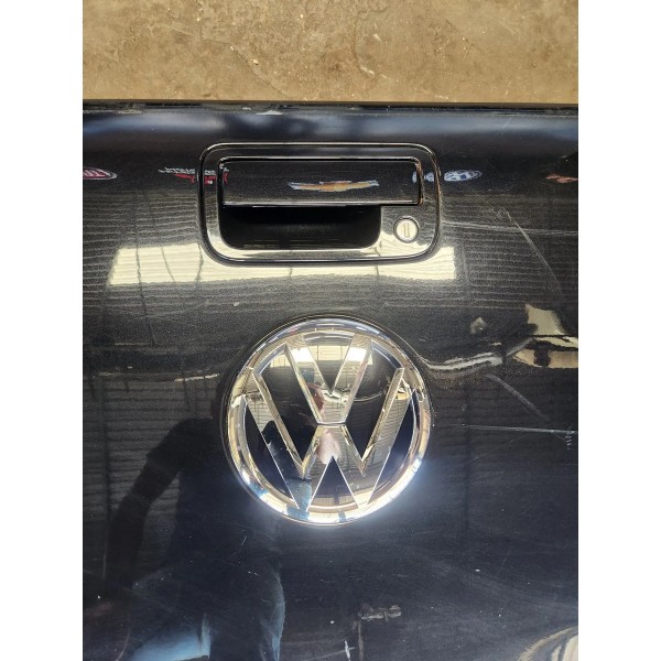 Tampa Traseira Amarok 2017 Preta C\detalhe Preto