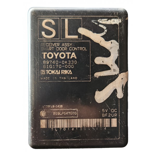 Módulo Controle Porta Toyota Sw4 Srx 2021-2022 Original
