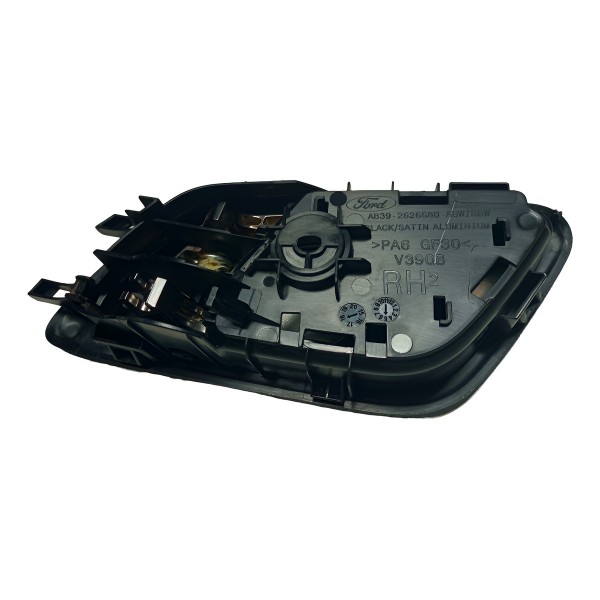 Maçaneta Interna Traseira Direita Ford Ranger 2013/2020 Cinza Traseira