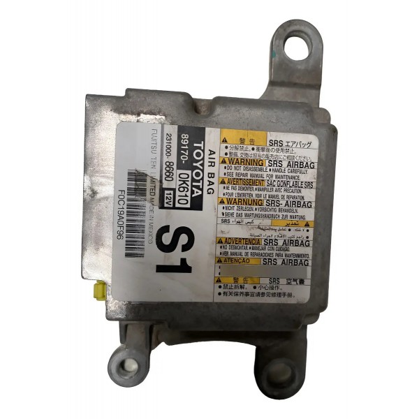 Modulo Central Conforto Hilux 891700k610 2018 Manual