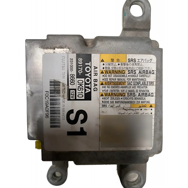 Modulo Central Conforto Hilux 891700k610 2018 Manual