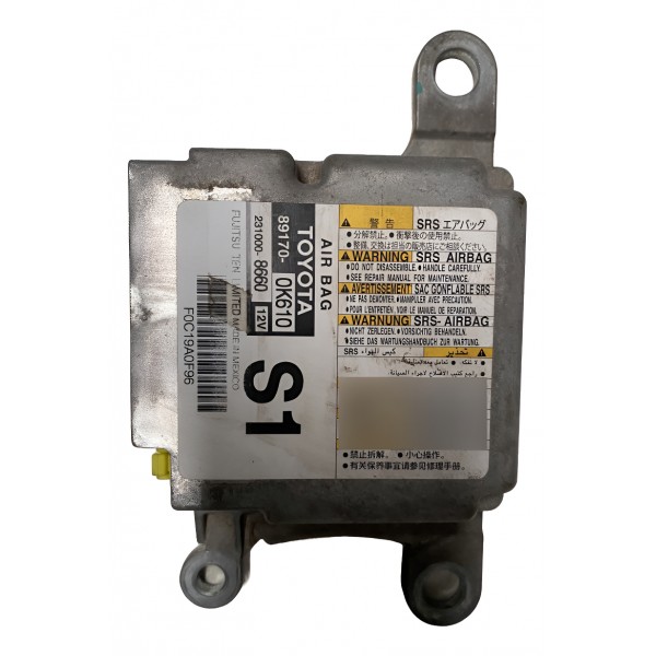 Modulo Central Conforto Hilux 891700k610 2018 Manual