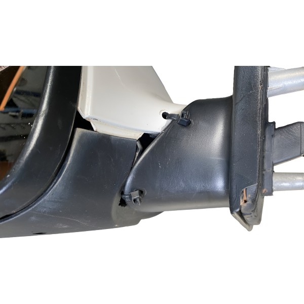 Retrovisor Amarok Nao Rebativel Branco 2017 L.e C/detalhe