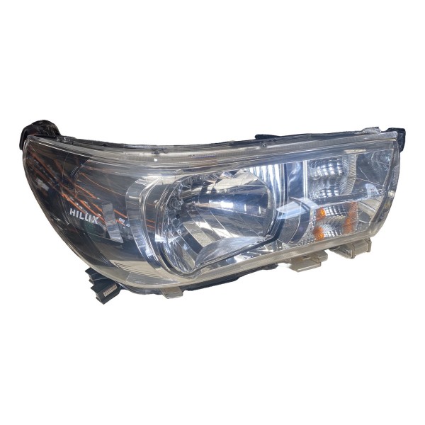 Farol Toyota Hilux 2018 Original L.d Recuperado Direito/passageiro