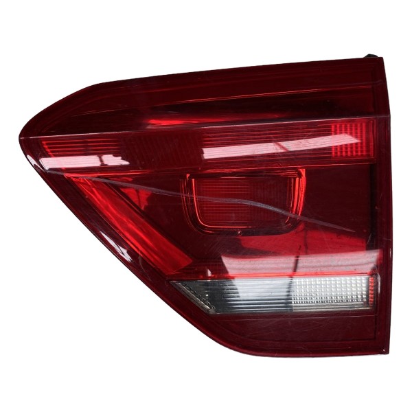 Lanterna Tampa Traseira Direita Volkswagen Fox 2015 Direito/passageiro Vermelho