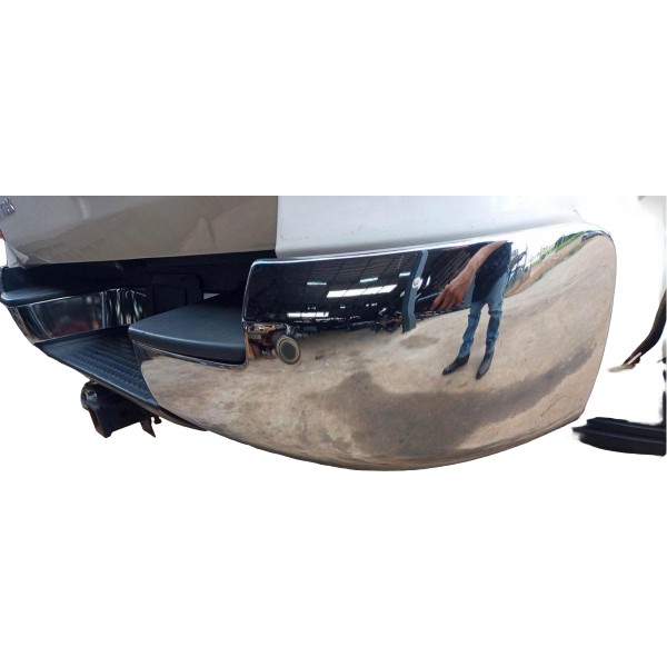 Amarok V6 Para-choque Cromado Original Com Sensores