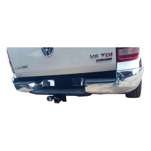 Amarok V6 Para-choque Cromado Original Com Sensores