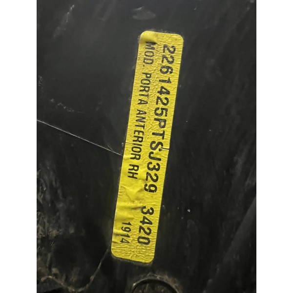 Friso Porta Tras/direita Fiat Toro Original Preto 16/21