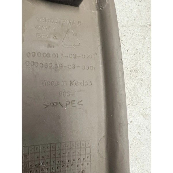 Acabamento Moldura Do Vidro Fixo Porta Traseira Esq Ram 2500