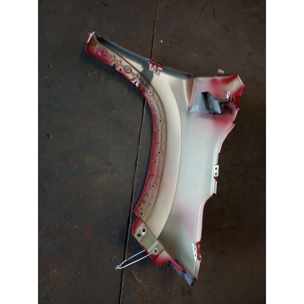 Paralama Fiat Toro Esquerdo 2018/2020 Vermelho