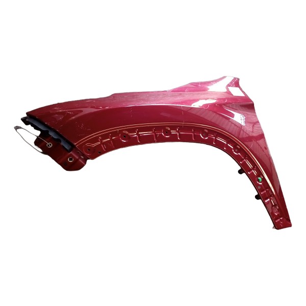 Paralama Fiat Toro Esquerdo 2018/2020 Vermelho