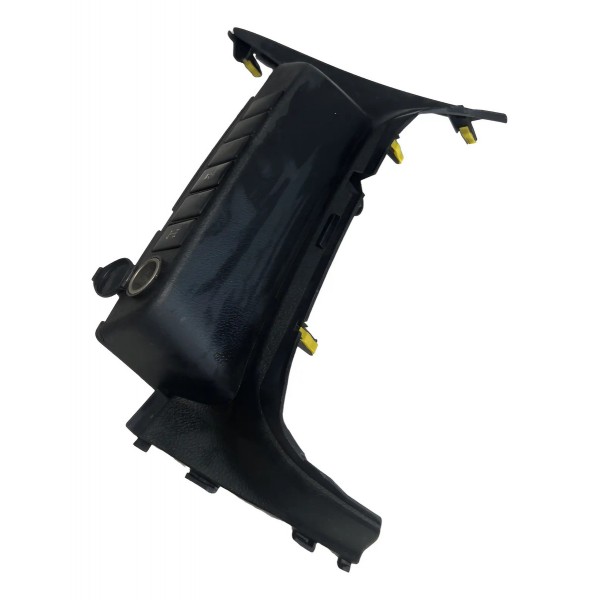 Moldura Tomada 12v Toyota Hilux 2016/2023 Preto