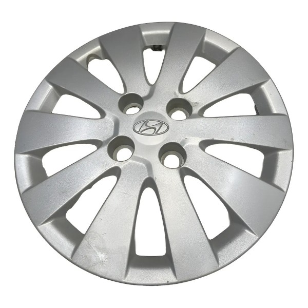 Calota Aro 14 Original Hyundai Hb20 2012 Ate 2019 Prateado