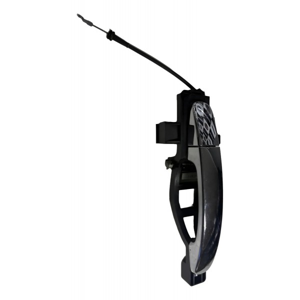 Maçaneta Dianteira Direita Ford Ranger 3.2 2017 Prateado Dianteira