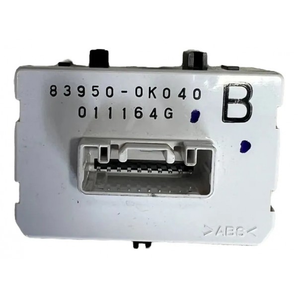 Botão Comando Passenger Toyota Hilux 2016 2022 Original Preto