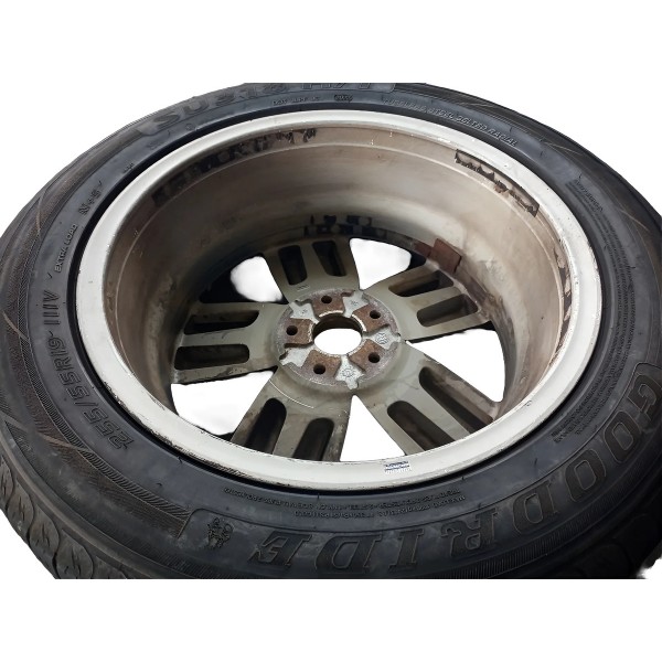 Roda Avulsa Aro 255/55r19 Com Pneu Amarok Prateado