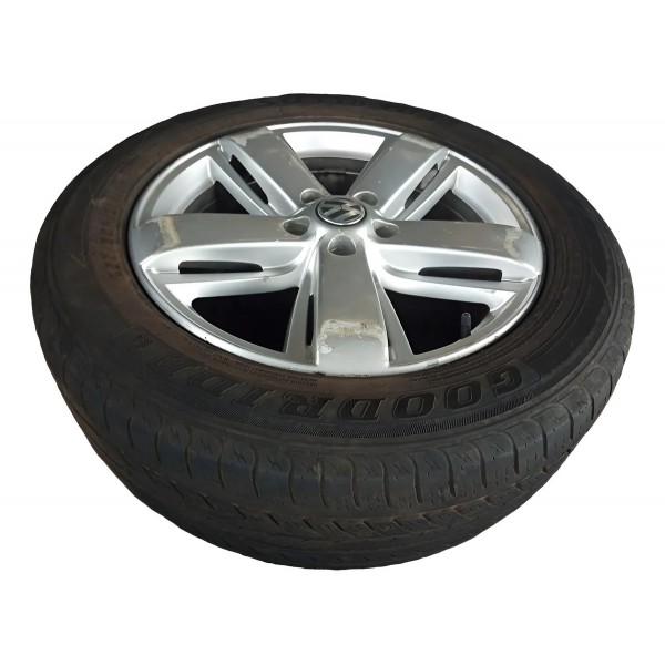Roda Avulsa Aro 255/55r19 Com Pneu Amarok Prateado