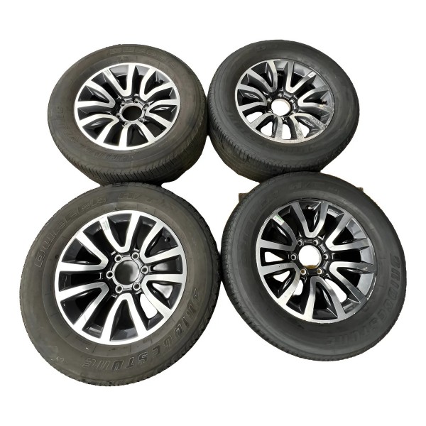 Jogo De Rodas C/pneus Chevrolet S10 2022 - 265/60 R18