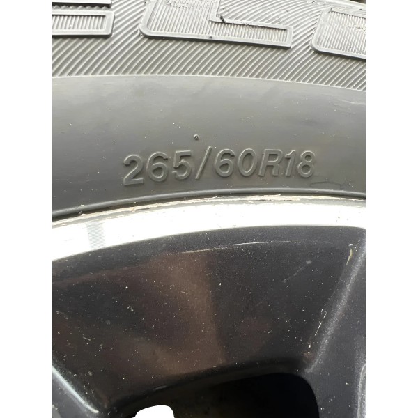 Jogo De Rodas C/pneus Chevrolet S10 2022 - 265/60 R18