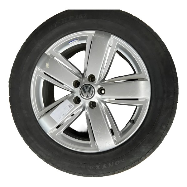 Roda C/pneu Amarok 2020 - 255/55 R19 Original Prateado