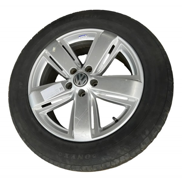 Roda C/pneu Amarok 2020 - 255/55 R19 Original Prateado