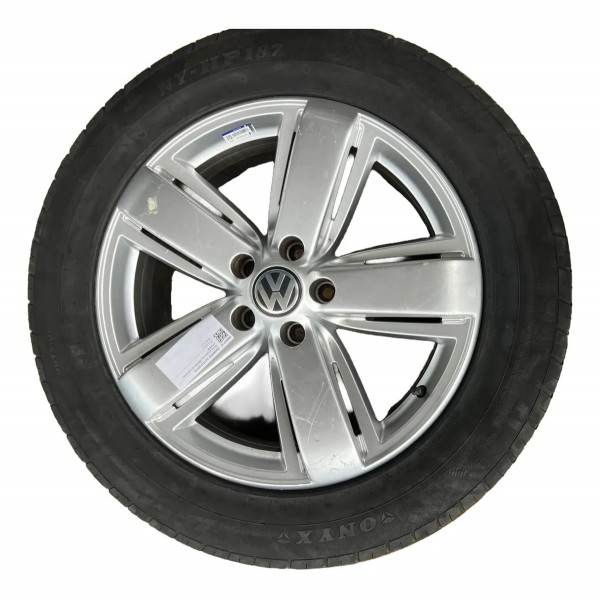 Roda C/pneu Amarok 2020 - 255/55 R19 Original Prateado