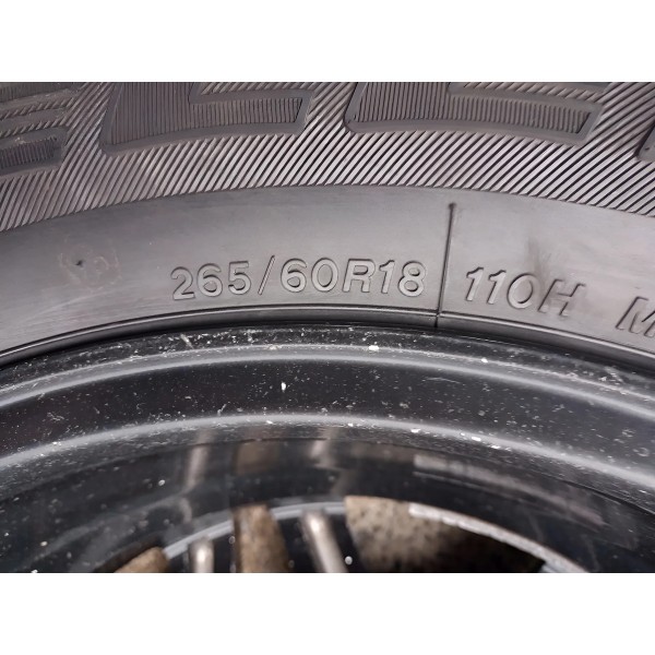 Roda Avulsa Hilux Srx 2021/22 Aro 265/60r18 (unid C/pneu) Preto