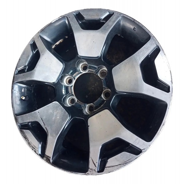Roda Avulsa Hilux Diamond Aro 18 Original Semi-nova Prateado