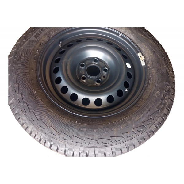 Roda Estepe Amarok V6 Pneu 245/65r17 2020/2022 Preto