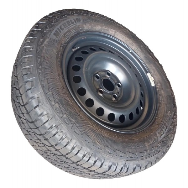 Roda Estepe Amarok V6 Pneu 245/65r17 2020/2022 Preto