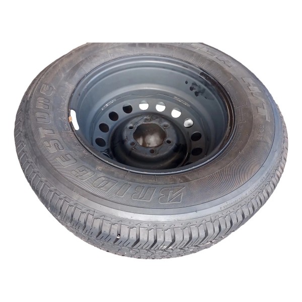 Roda Estepe Hilux Sw4 2.8 265/65r17 Original Prateado