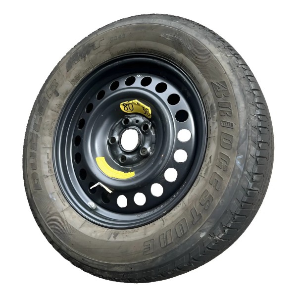Roda 5 Furos C/pneu Bridgestone Otimo Estado 265/60r18 Preto